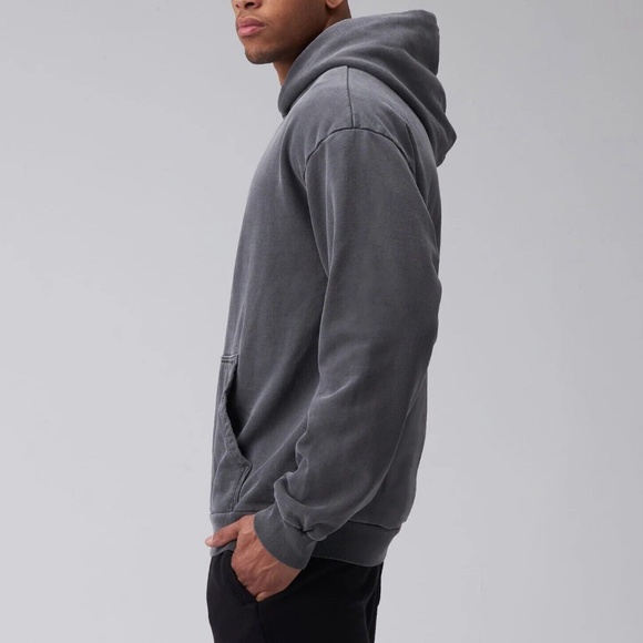 TALENTLESS Scott Disick Fleece Hoodie Sweatshirt Steel Grey Gray Men's Medium - Picture 4 of 5